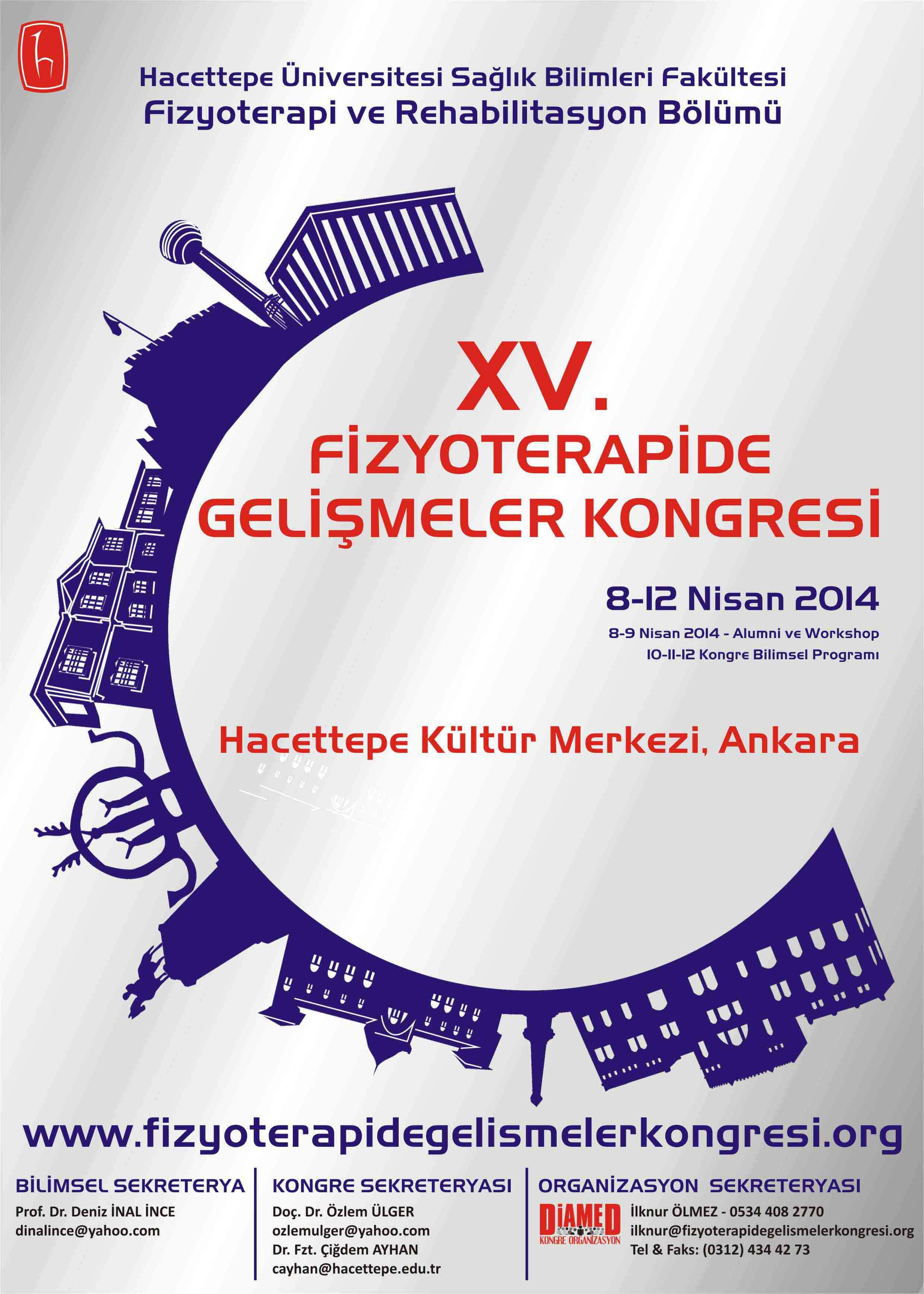XV. Fizyoterapide Gelişmeler Kongresi